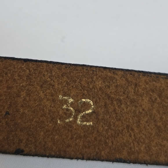 Vintage Aigner Thin Leather Belt - Picture 6 of 9
